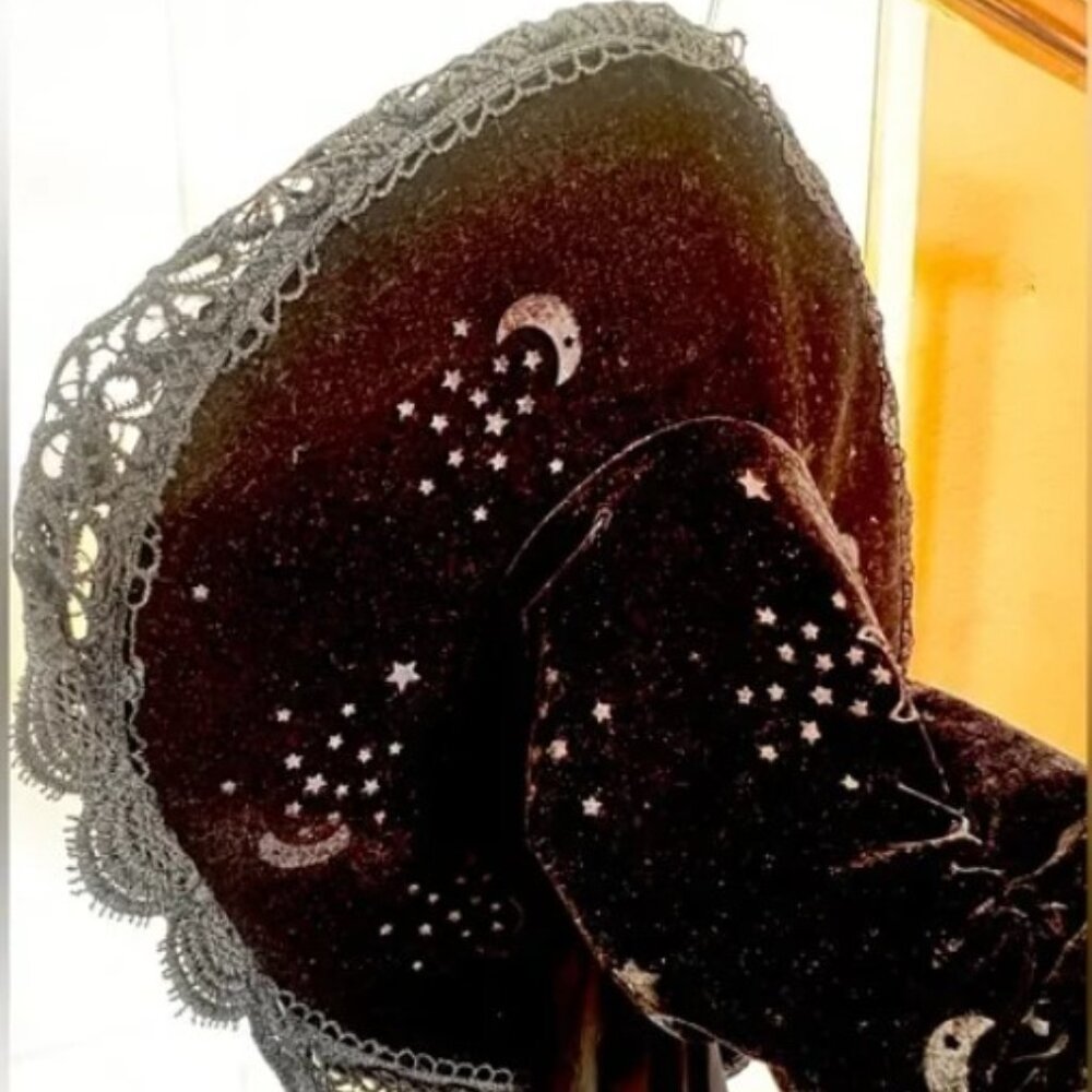 Halloween Witches  Wide Brim Hat